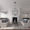 Ekena Millwork Devon Ceiling Medallion (Fits Canopies up to 3 5/8"), Hnd-Painted Spartan Stone, 15 3/4"OD x 1 1/2"P CM15DESSF - alternate 2